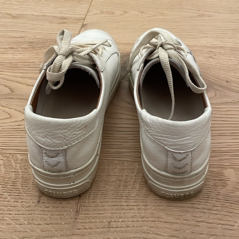 Soludos Ibiza platform sneaker white leather
shoe womens size 6 EUC - Picture 2 of 5